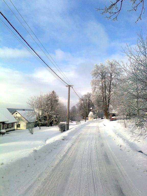Penzion Pod Vyhlidkou Pecka Bagian luar foto