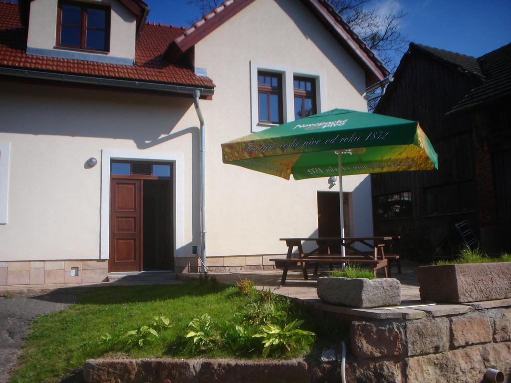 Penzion Pod Vyhlidkou Pecka Bagian luar foto
